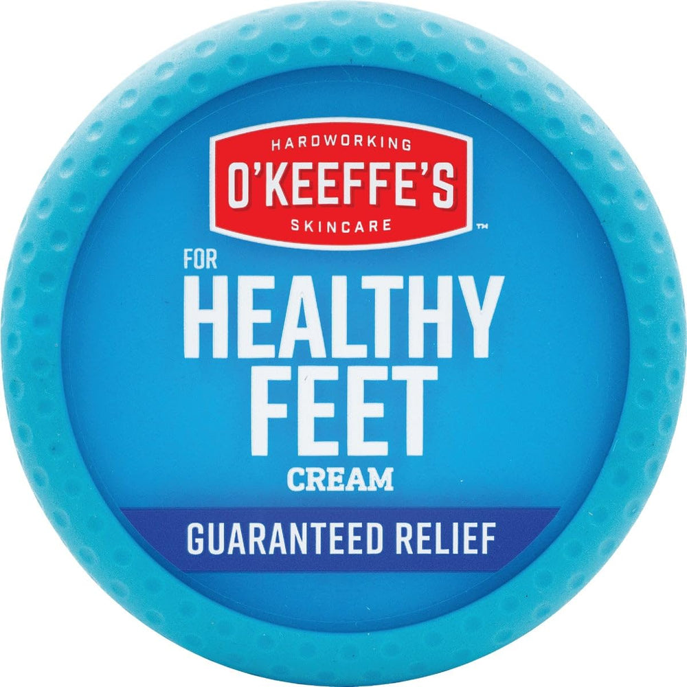 Usage quotidien facile avec la crème pieds O'Keeffe's.