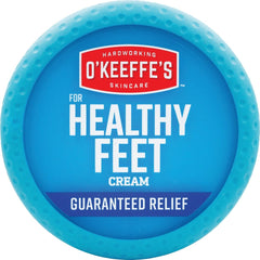 Usage quotidien facile avec la crème pieds O'Keeffe's.