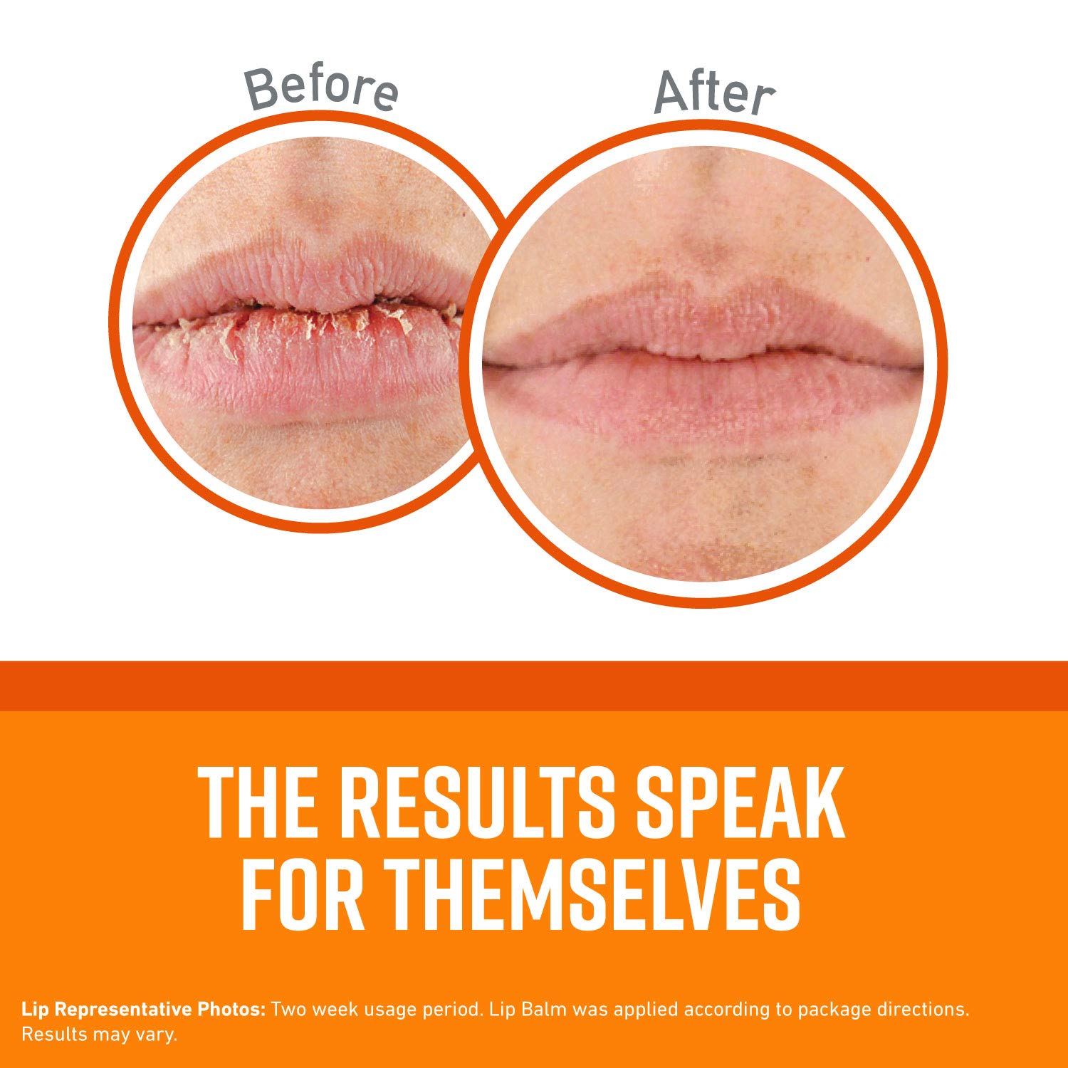 O'Keeffe's Lip Repair Cooling Relief Stick, sensation mentholée rafraîchissante pour lèvres.