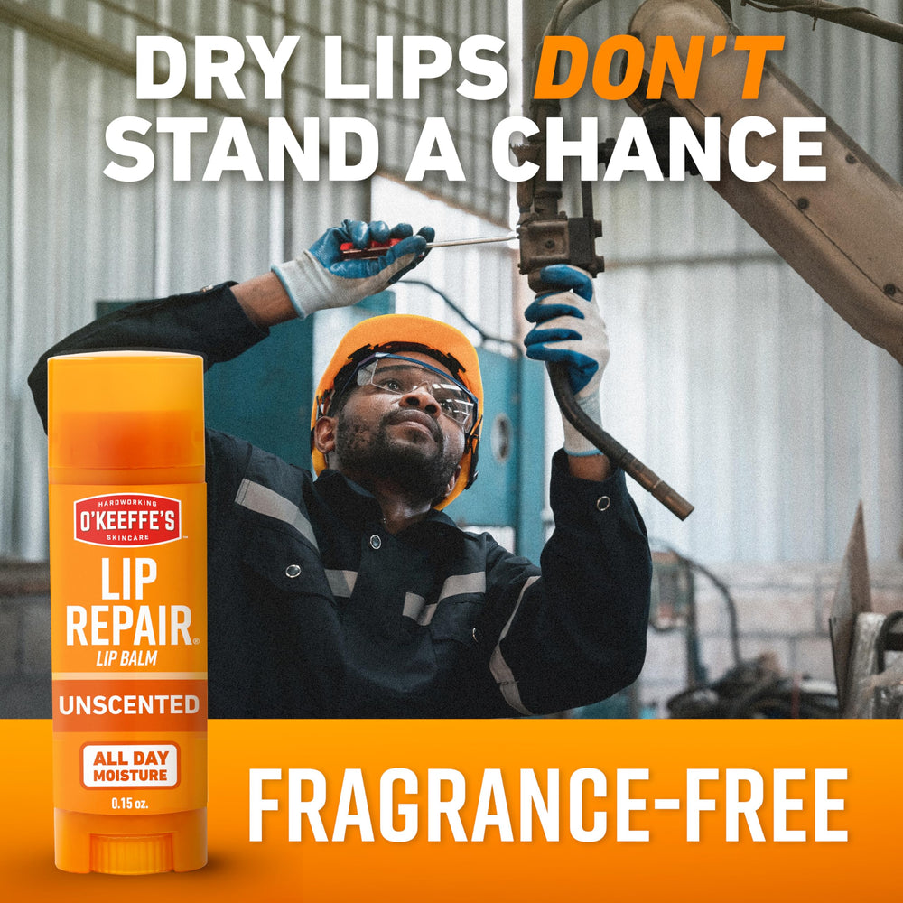 O'Keeffe's Lip Repair Stick Originale – hydratation durable pour lèvres sèches