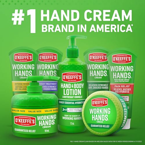 Lotion Mains et Corps sans parfum en pompe de 12 oz.