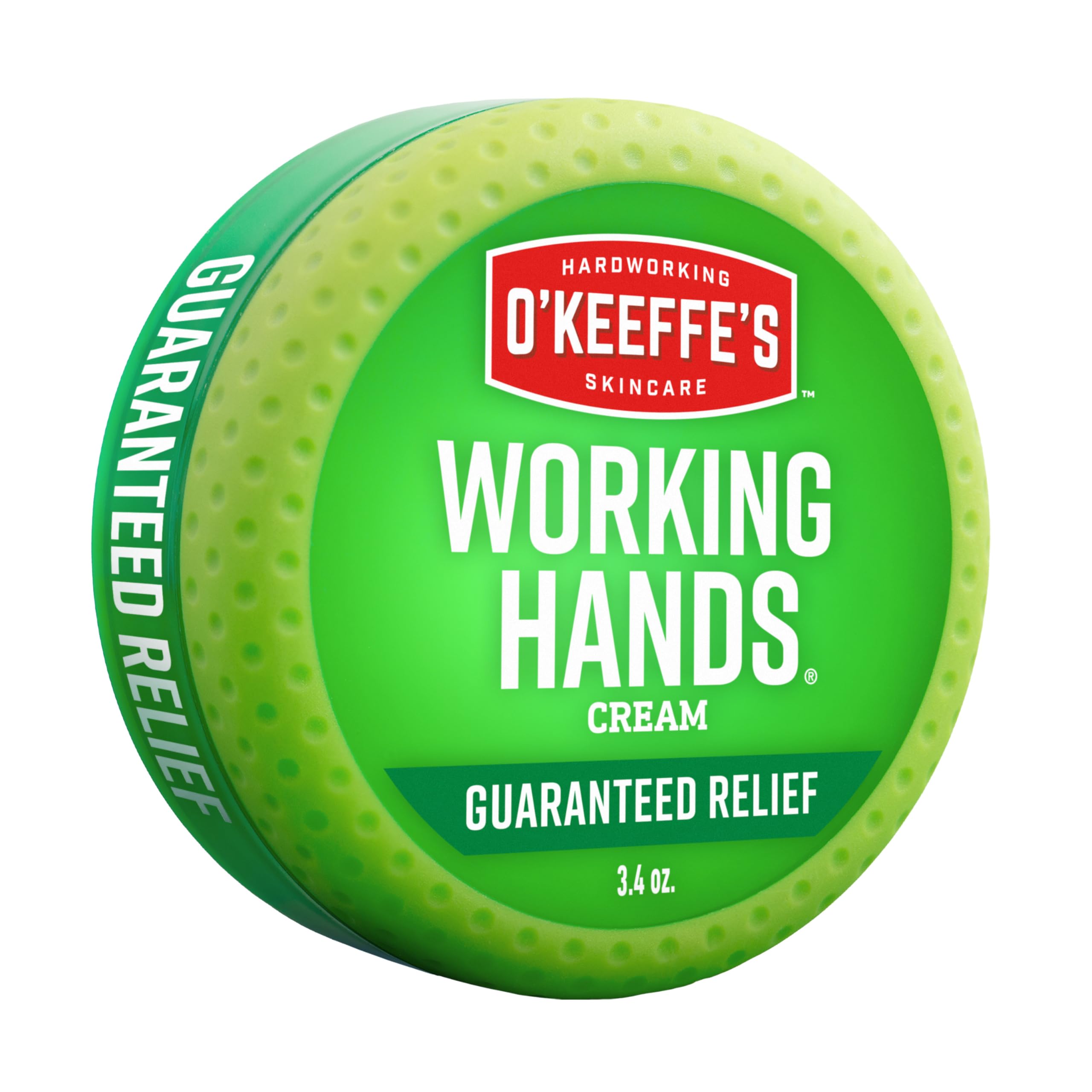 O'Keeffe's Working Hands dans le pot, hydratation intense pour mains sèches.
