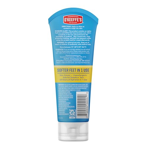 Soin quotidien O'Keeffe's – sensation de confort durable.