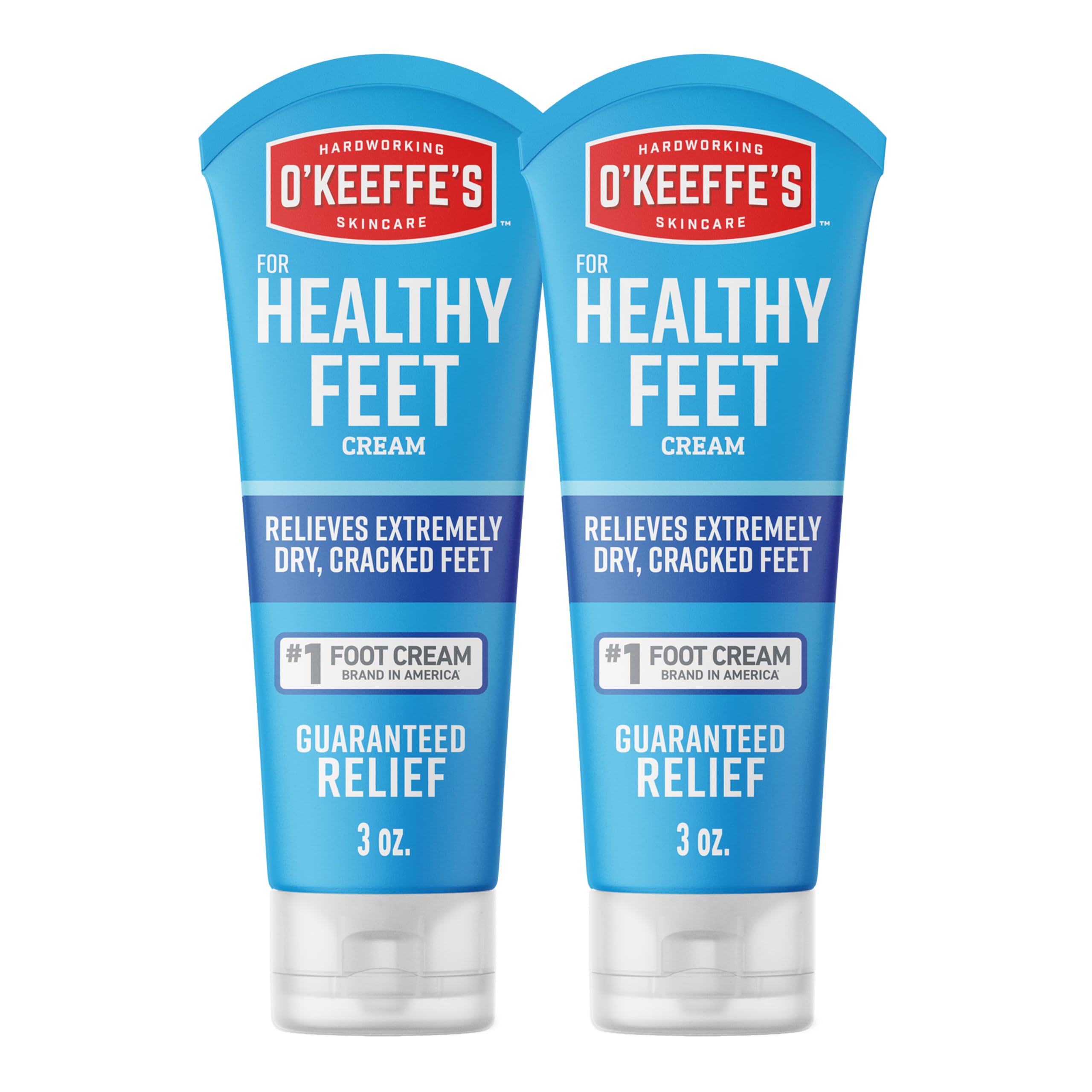 O'Keeffe's Pieds Sains – crème-pieds tube, hydrate durablement les pieds secs.