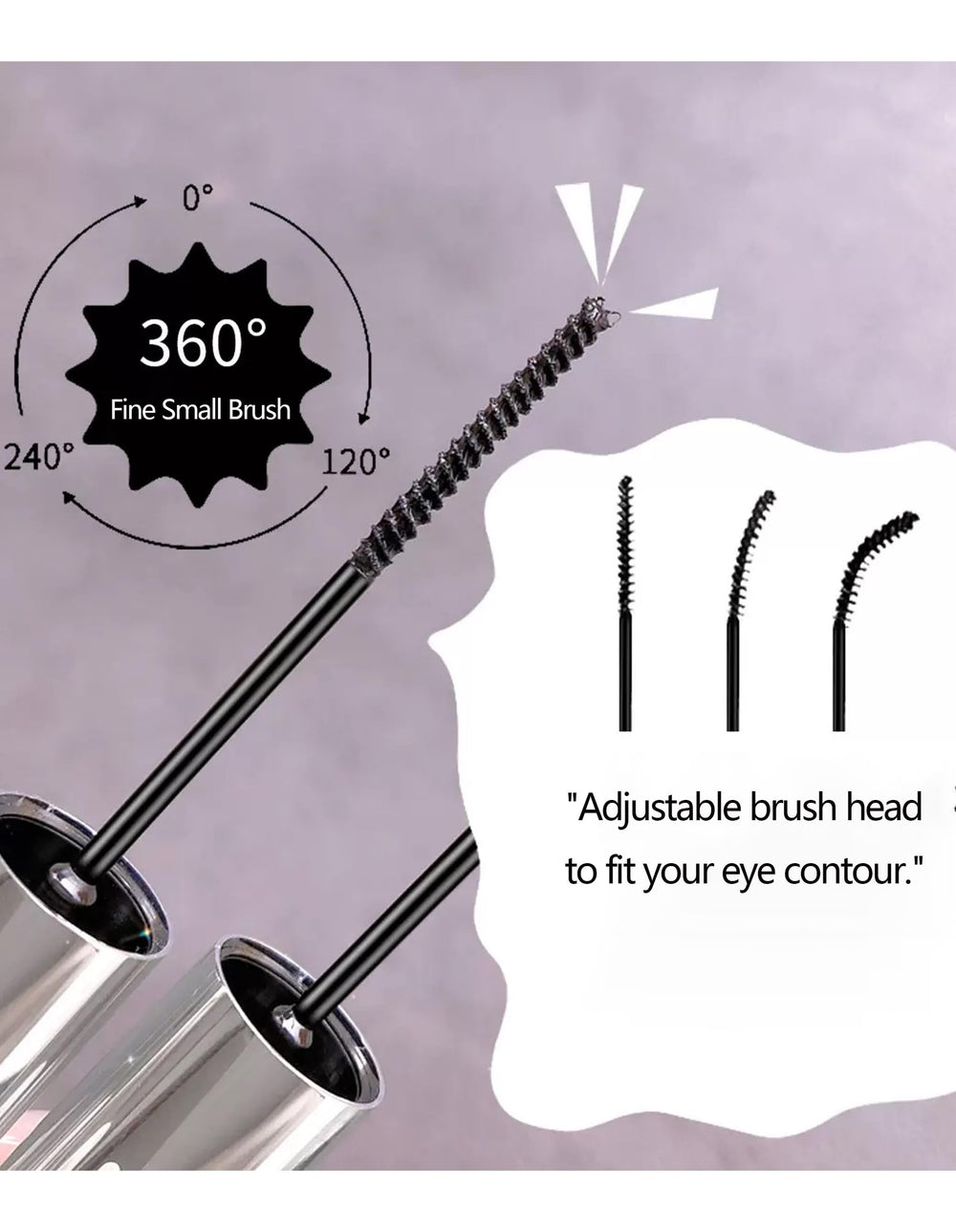 Application en Z avec mascara Okerker pour un regard sculpté