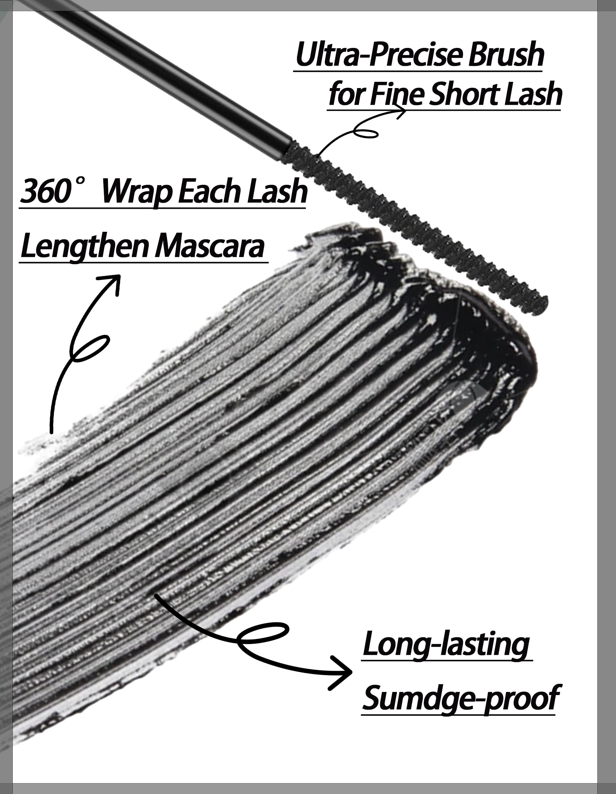 Mascara Okerker sans paquets pour une apparence sans impuretés