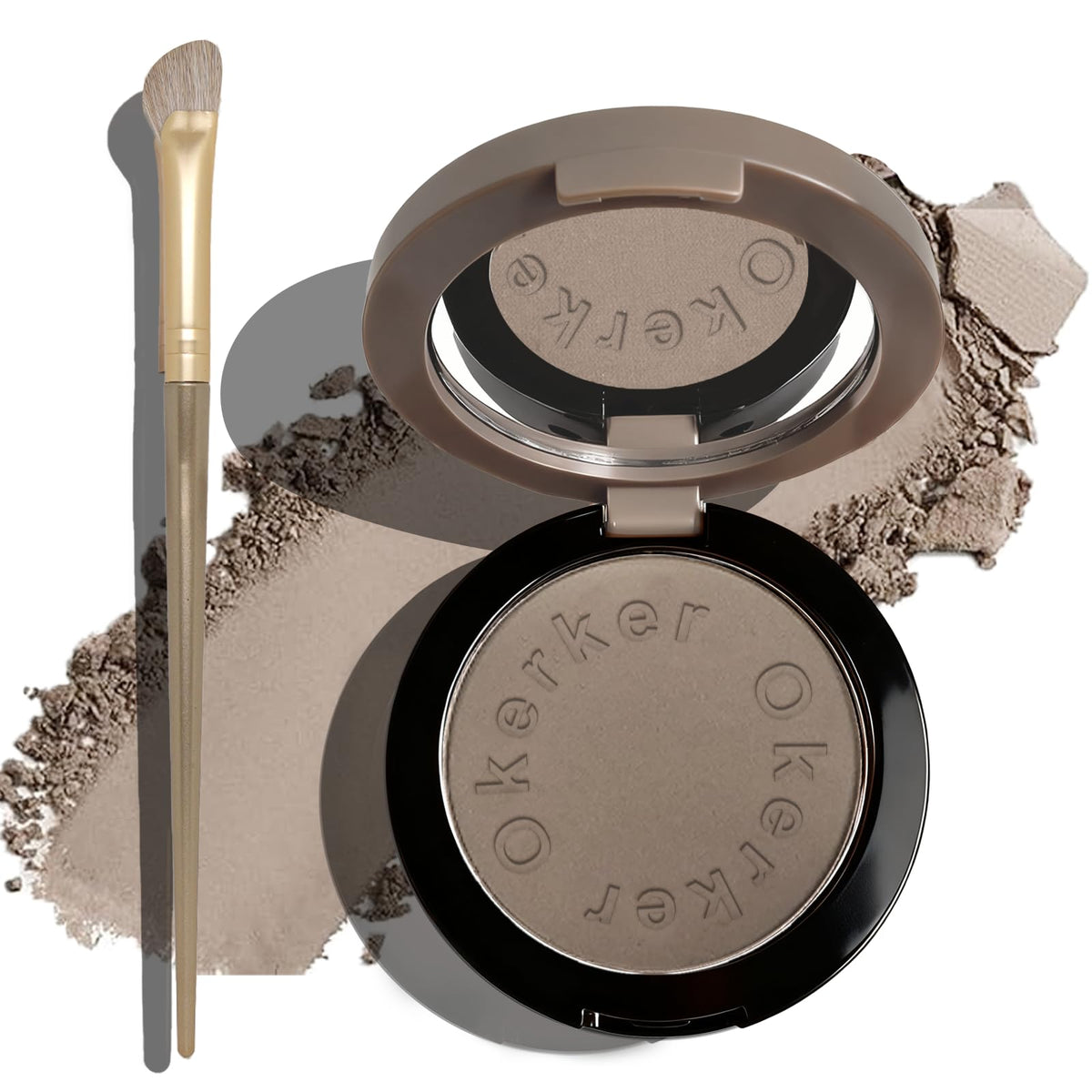 Okerker palette contour froide fermée, ombre naturelle idéale pour peaux claires