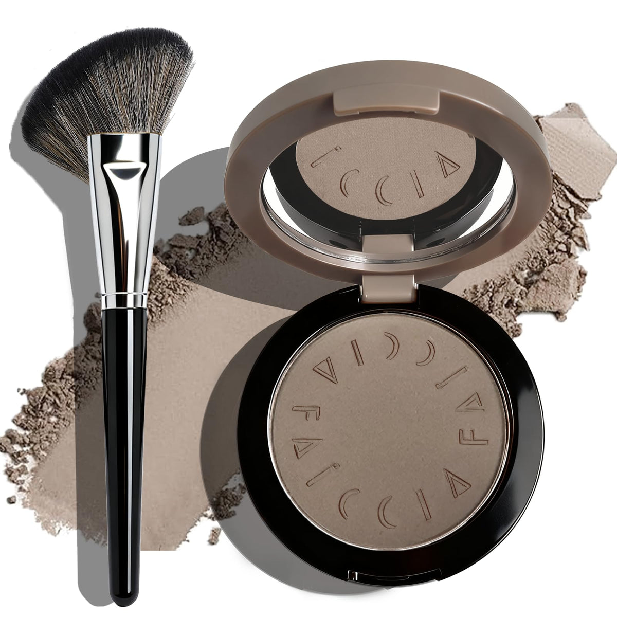 Palette contour froid Okerker avec miroir pour fini naturel et durable