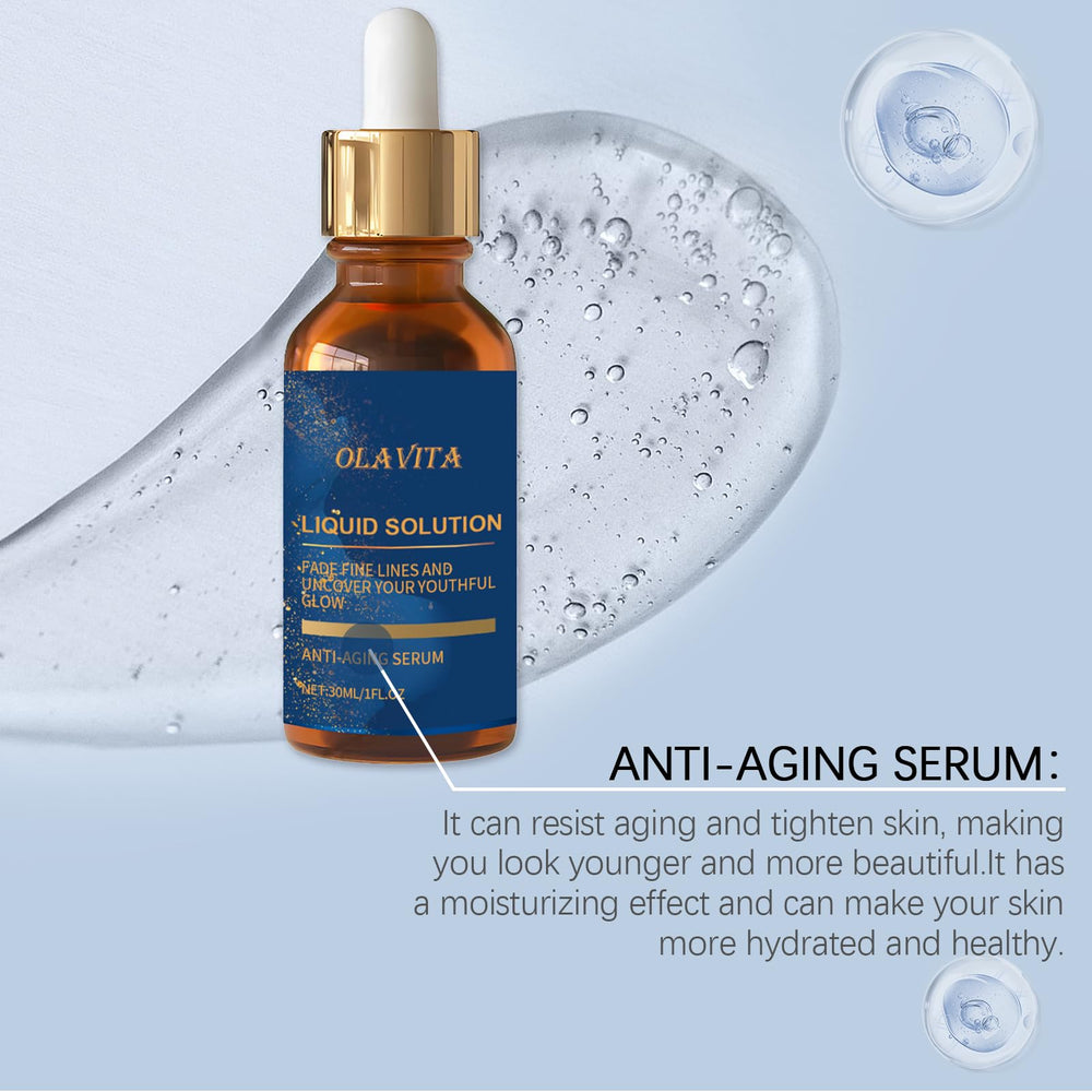 OLAVITA close-up of refined pores and radiant skin