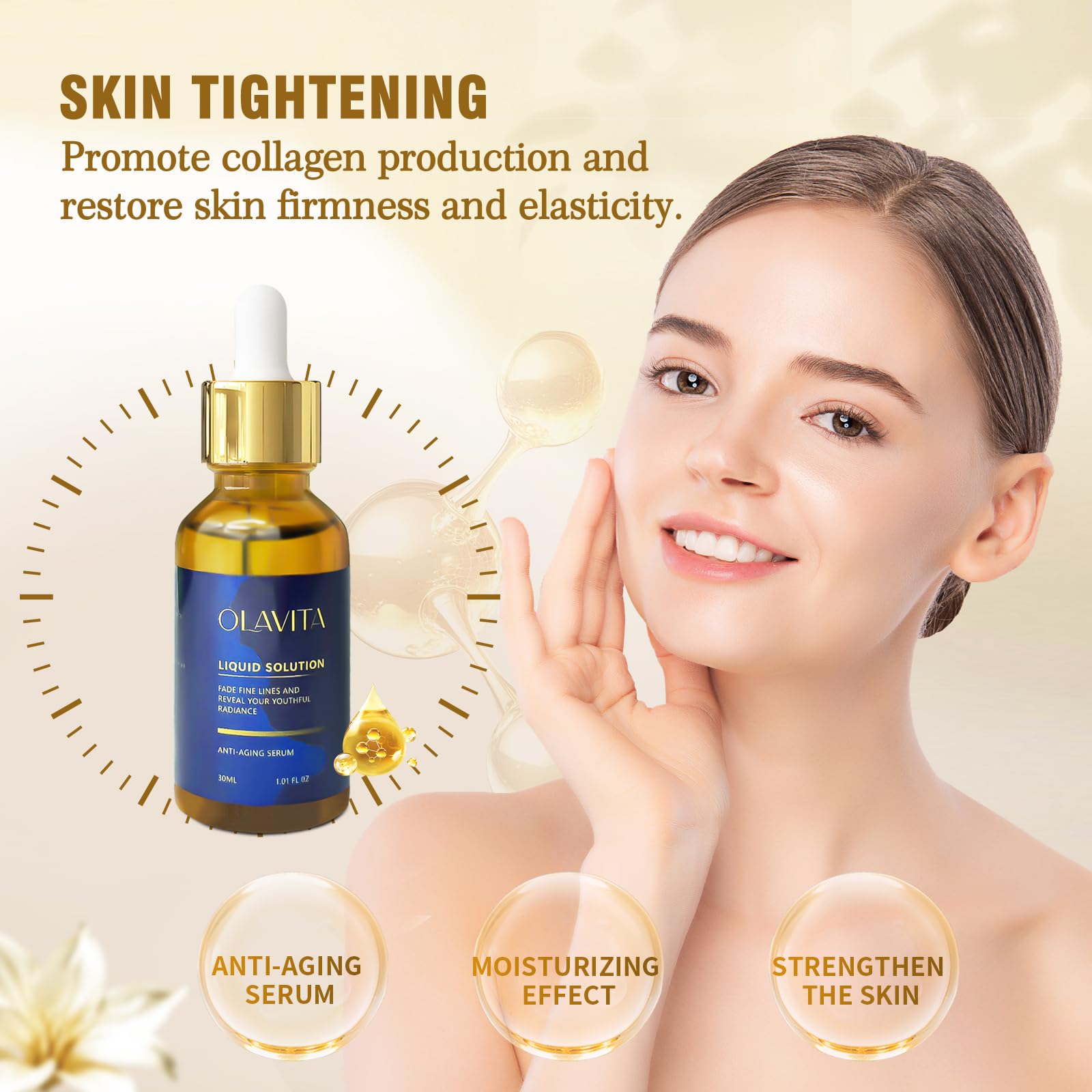 OLAVITA Application quotidienne facilite votre routine beauté.