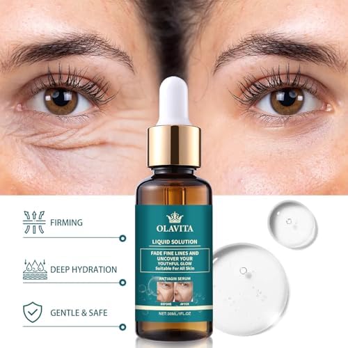 OLAVITA Sérum visage : texture souple qui pénètre rapidement et laisse la peau douce.