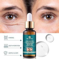 OLAVITA Sérum visage : texture souple qui pénètre rapidement et laisse la peau douce.