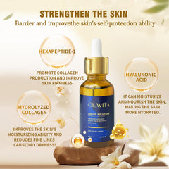 OLAVITA Sérum Visage texture satinée pour peau douce et lisse.