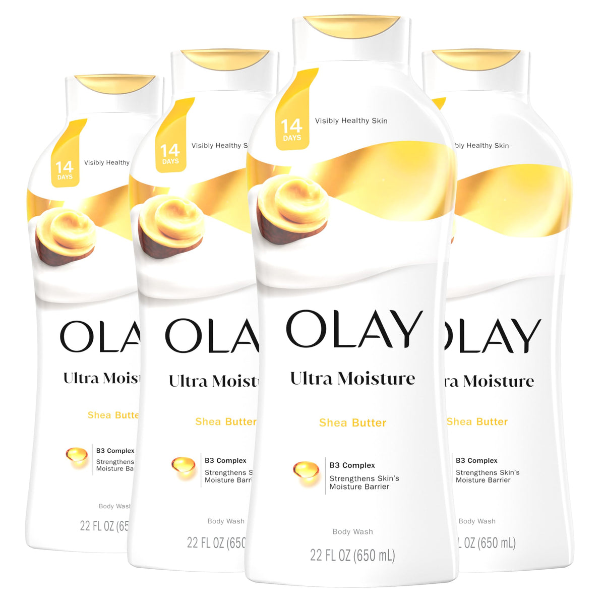 Olay Gel Douche Ultra-Nourrissant: bouteille visible et hydratation profonde