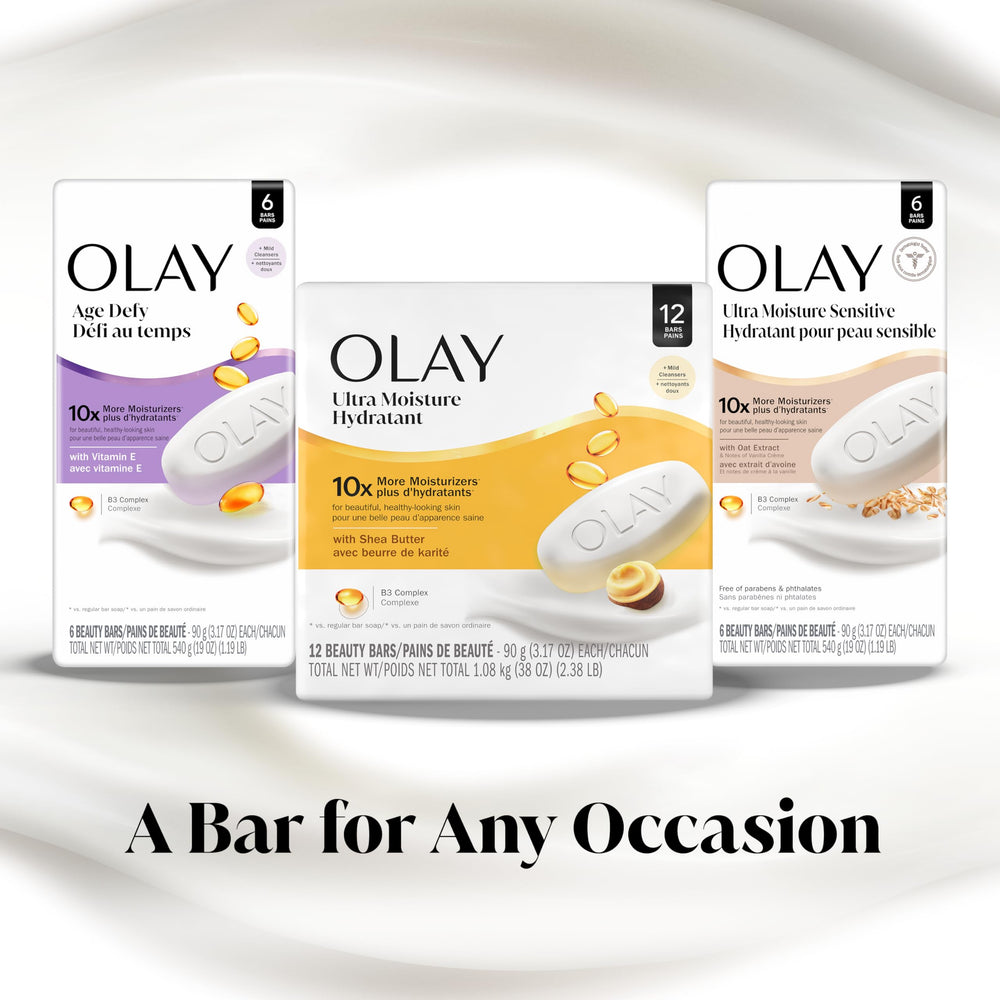 Olay Beauty Bar convient à tous les types de peau.