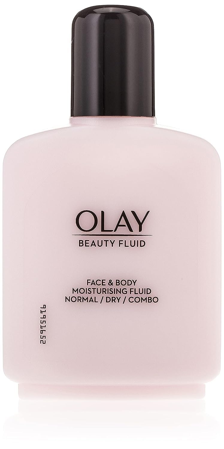 Olay Beauty Fluid Regular: bouteille avec pompe pour hydratation pratique