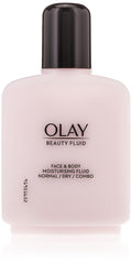 Olay Beauty Fluid Regular: bouteille avec pompe pour hydratation pratique