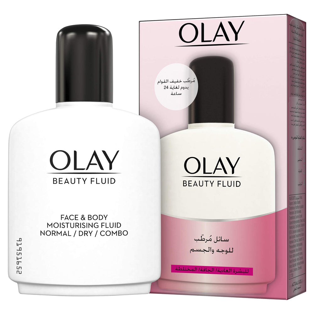 Olay Beauty Fluid Regular: peau lisse après absorption