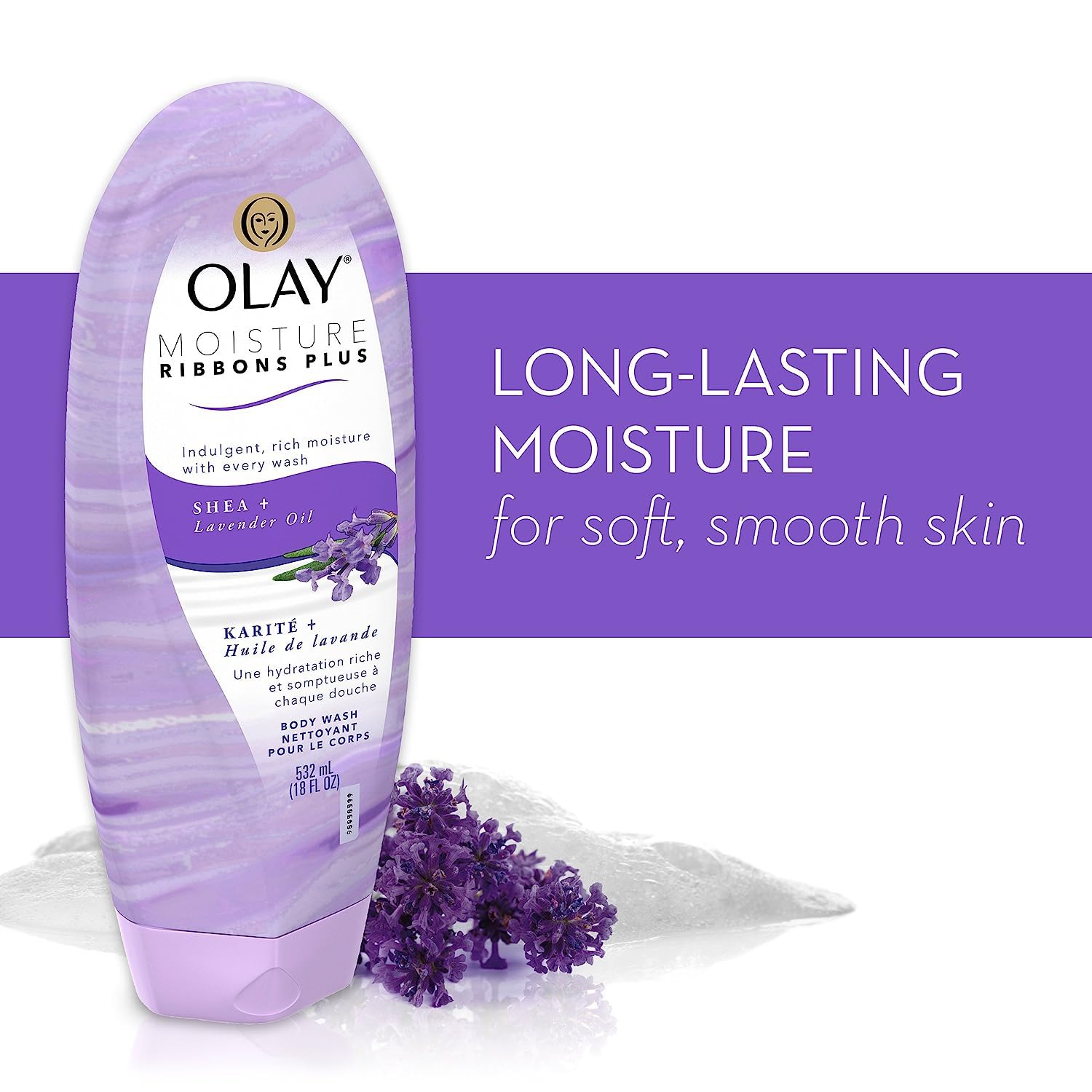 Olay Beurre de Shea - soin nourrissant qui rend la peau souple et confortable.