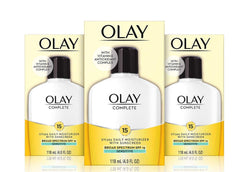 Olay Complete Hydratant Quotidien SPF15 Sensitive – Bouteille 118 ml, hydratation légère