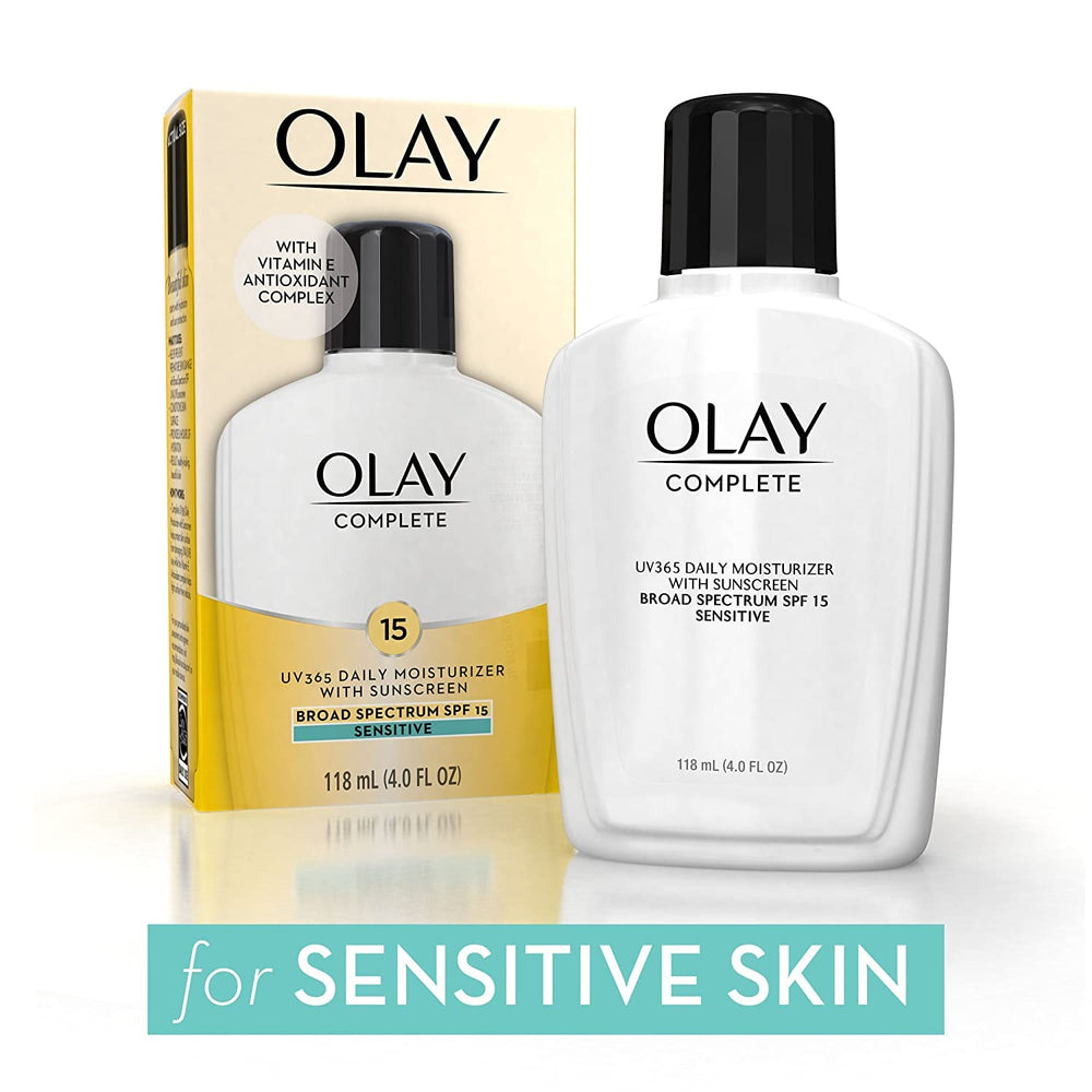Olay Complete Hydratant Quotidien SPF15 Sensitive – Protection solaire légère au quotidien