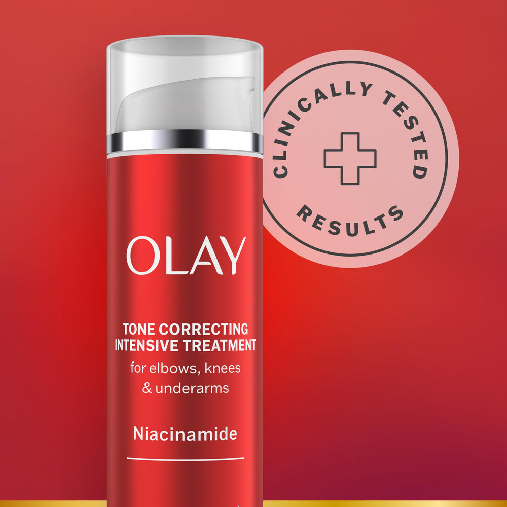 Olay Crème correction tonale – absorption rapide pour une peau douce.