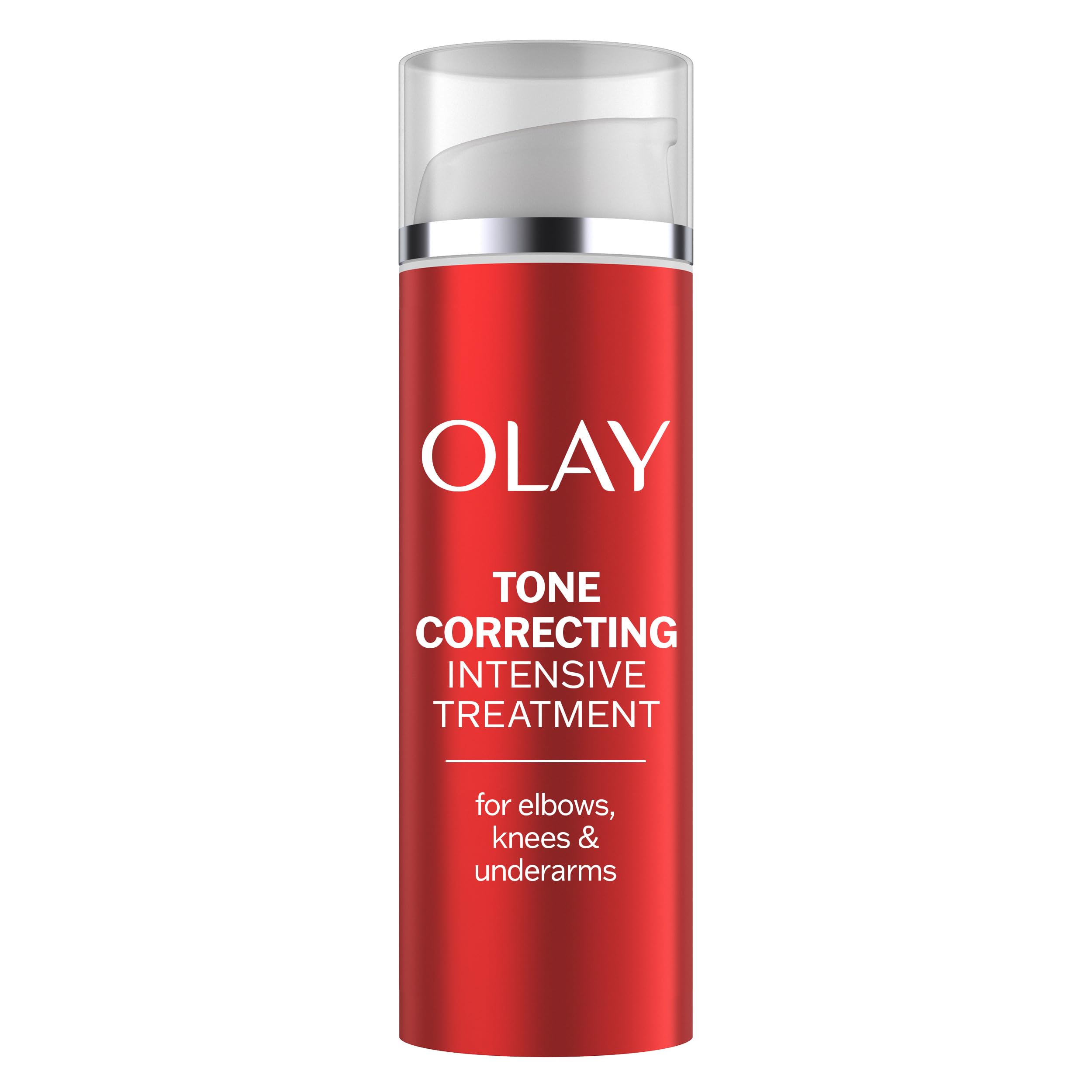 Olay Crème correction tonale pour les coudes, hydrate et uniformise localement.