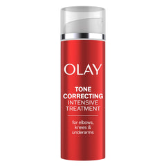 Olay Crème correction tonale pour les coudes, hydrate et uniformise localement.