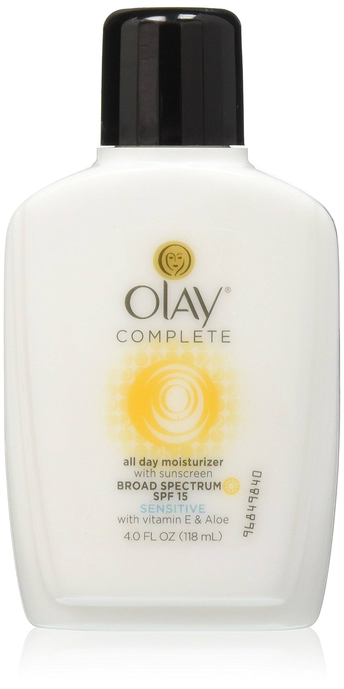 OLAY hydratant quotidien SPF 15 pour peaux sensibles, lot de 2, hydratation douce et protection légère