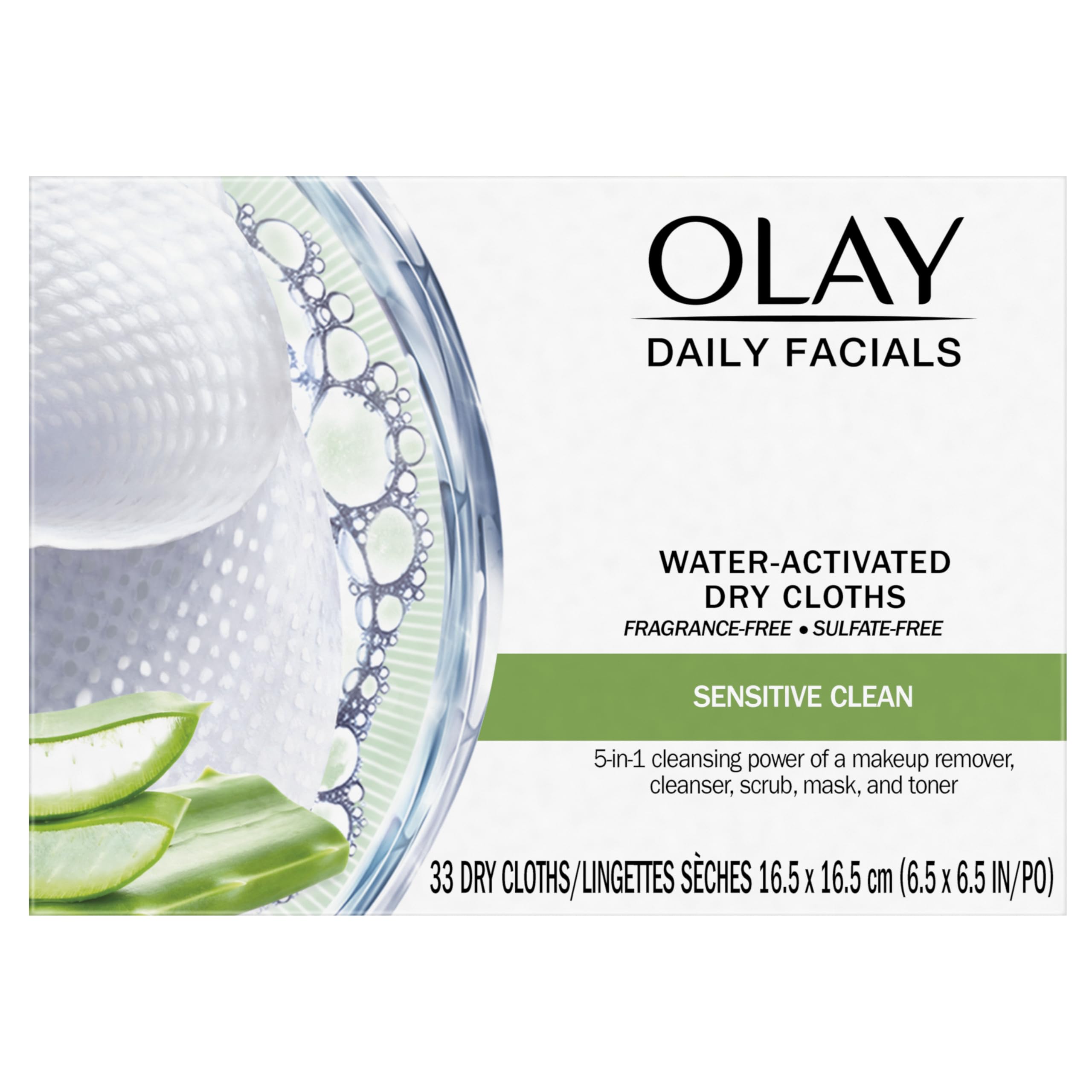 Olay lingettes voyage pratiques, nettoyage complet sans eau