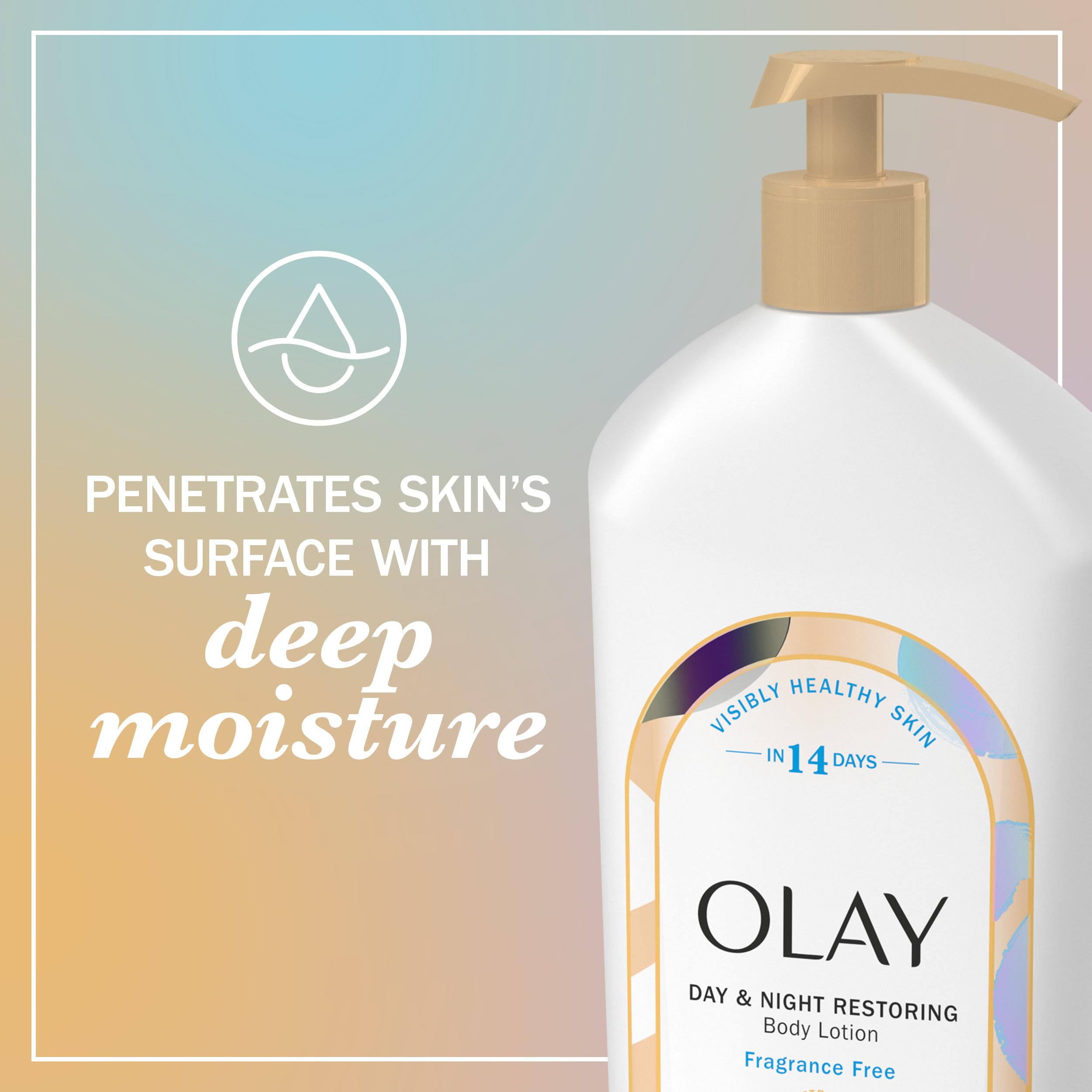 Utilisation quotidienne avec Olay pour tous les types de peau.