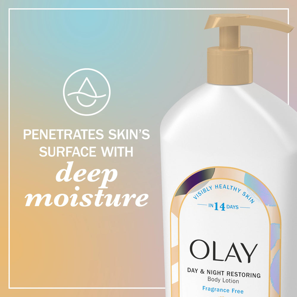 Utilisation quotidienne avec Olay pour tous les types de peau.
