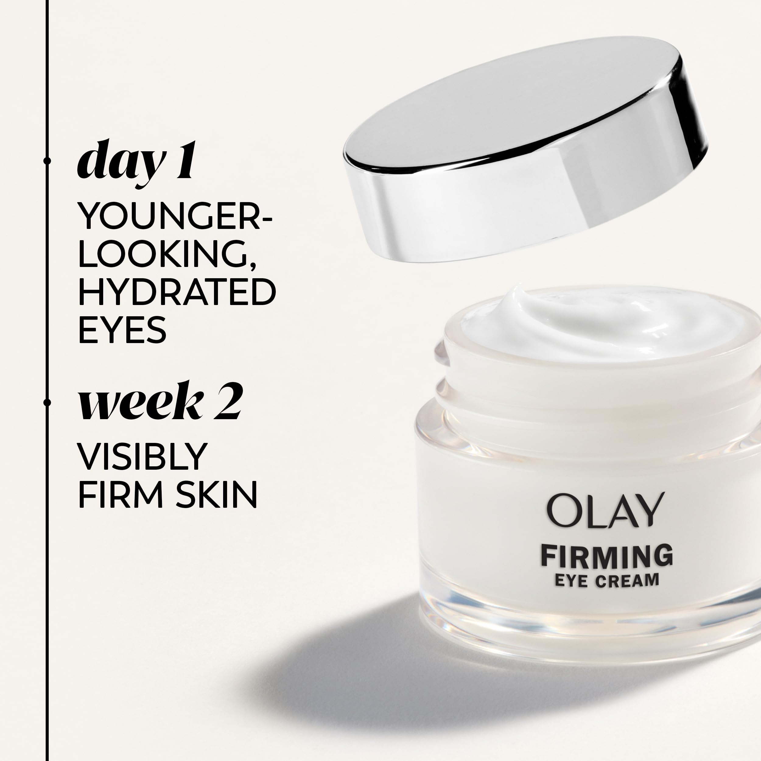 Crème contour des yeux Olay Regenerist avec pompe pratique pour application précise.