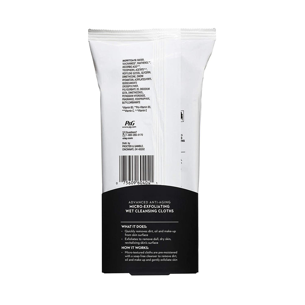 OLAY Regenerist silky-soft cloths deliver a fresh canvas for skincare steps