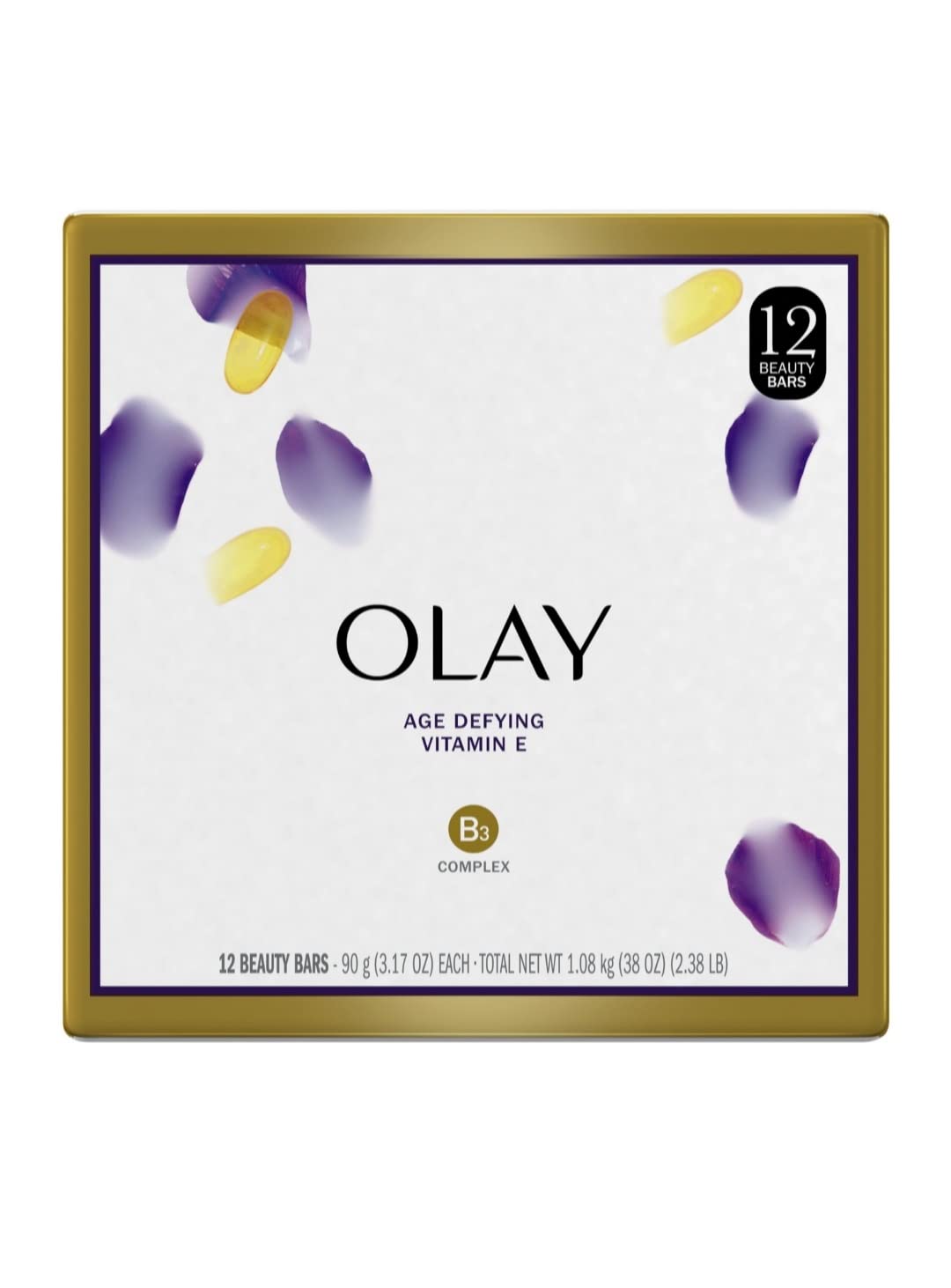 Savon Olay hydratant, mousse onctueuse pour peau douce après 7 jours.