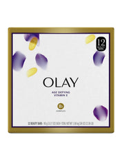 Savon Olay hydratant, mousse onctueuse pour peau douce après 7 jours.