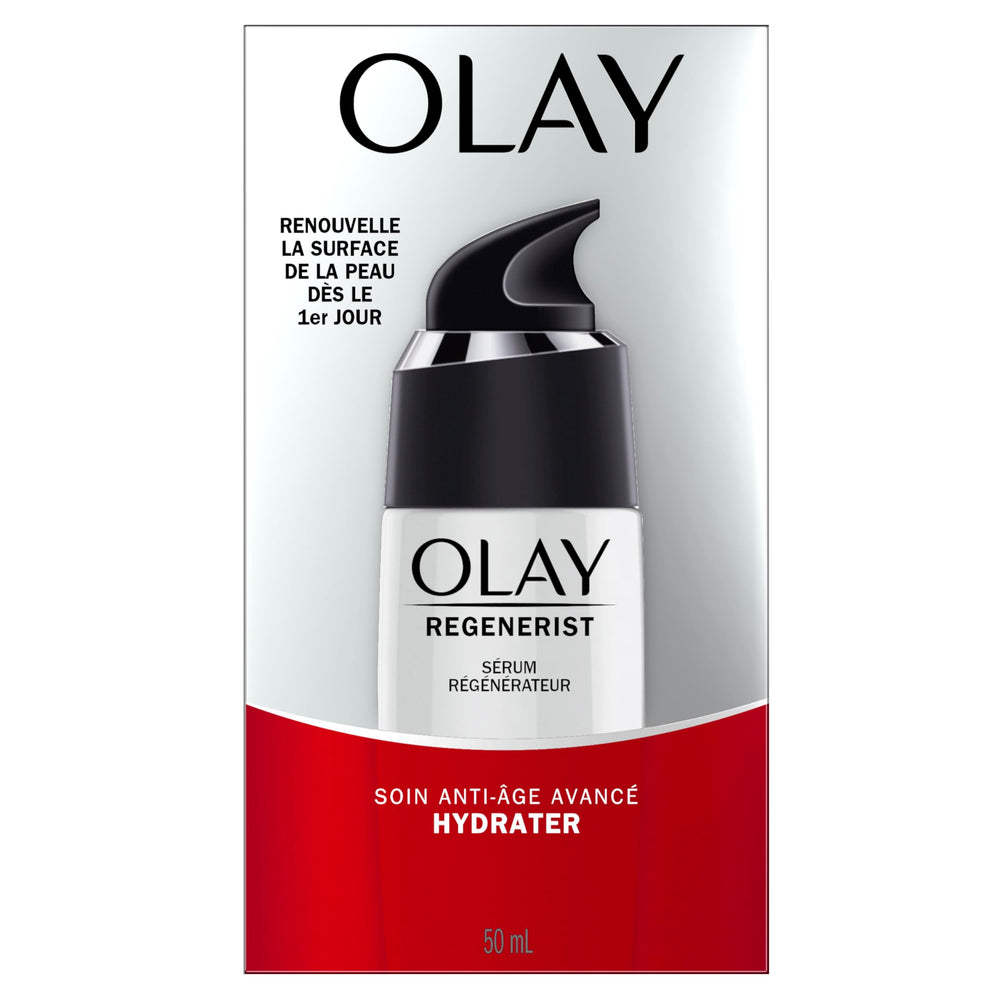 Olay Regenerist – régénération de l'épiderme et élasticité accrue.
