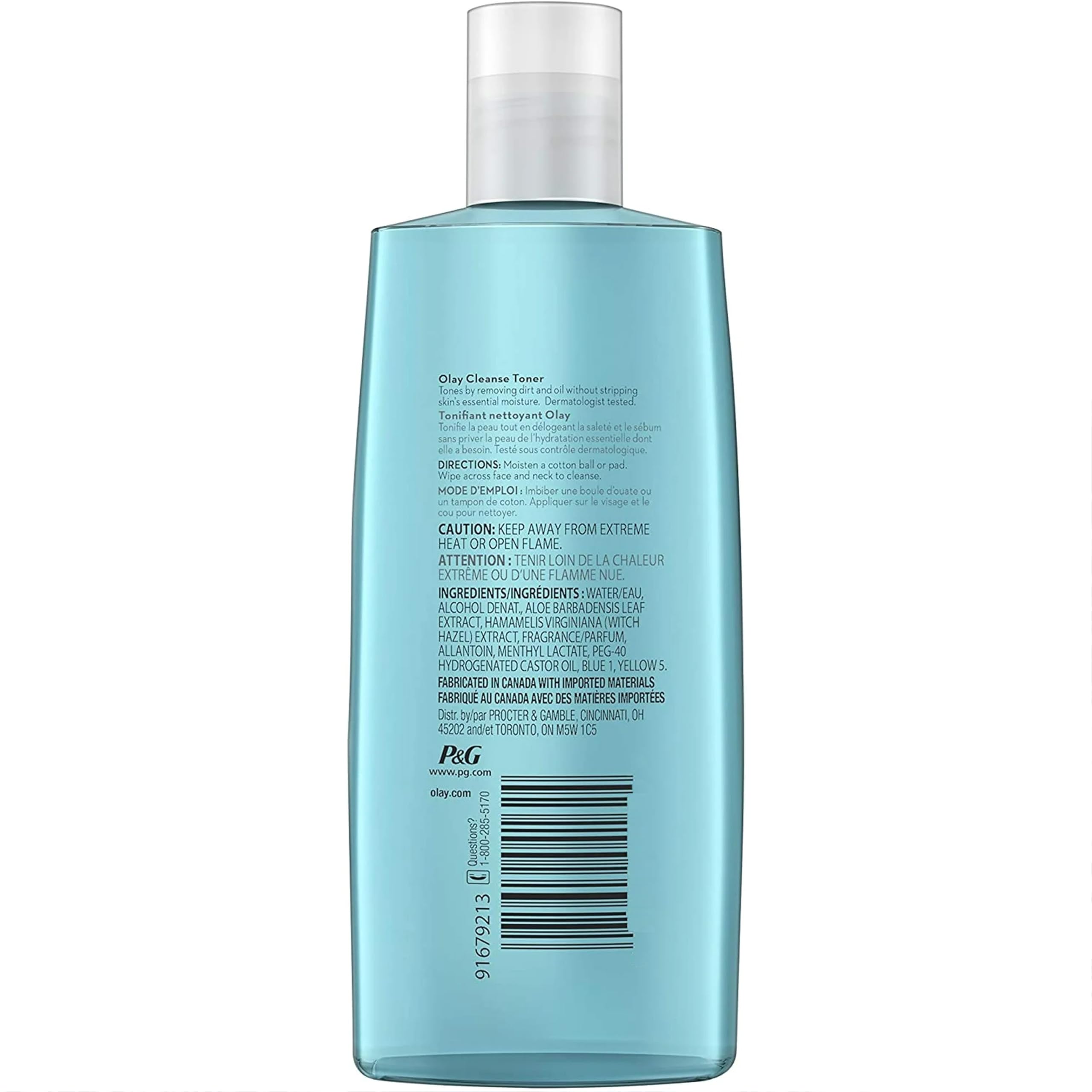 Olay tonique minimise huile pack4 bouteille3, rafraîchit après le nettoyage