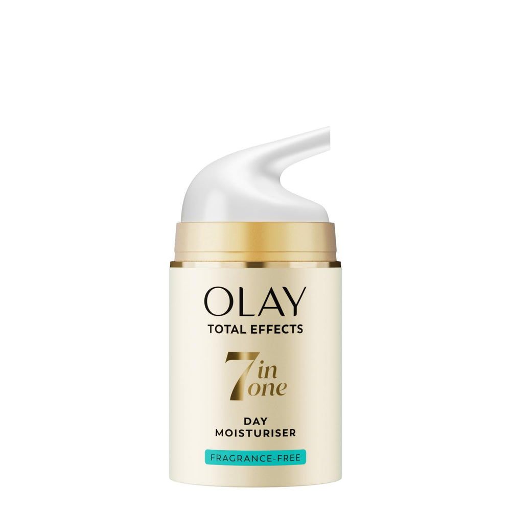 Olay Total Effects 7 en 1 – flacon pratique pour hydratation quotidienne sans parfum