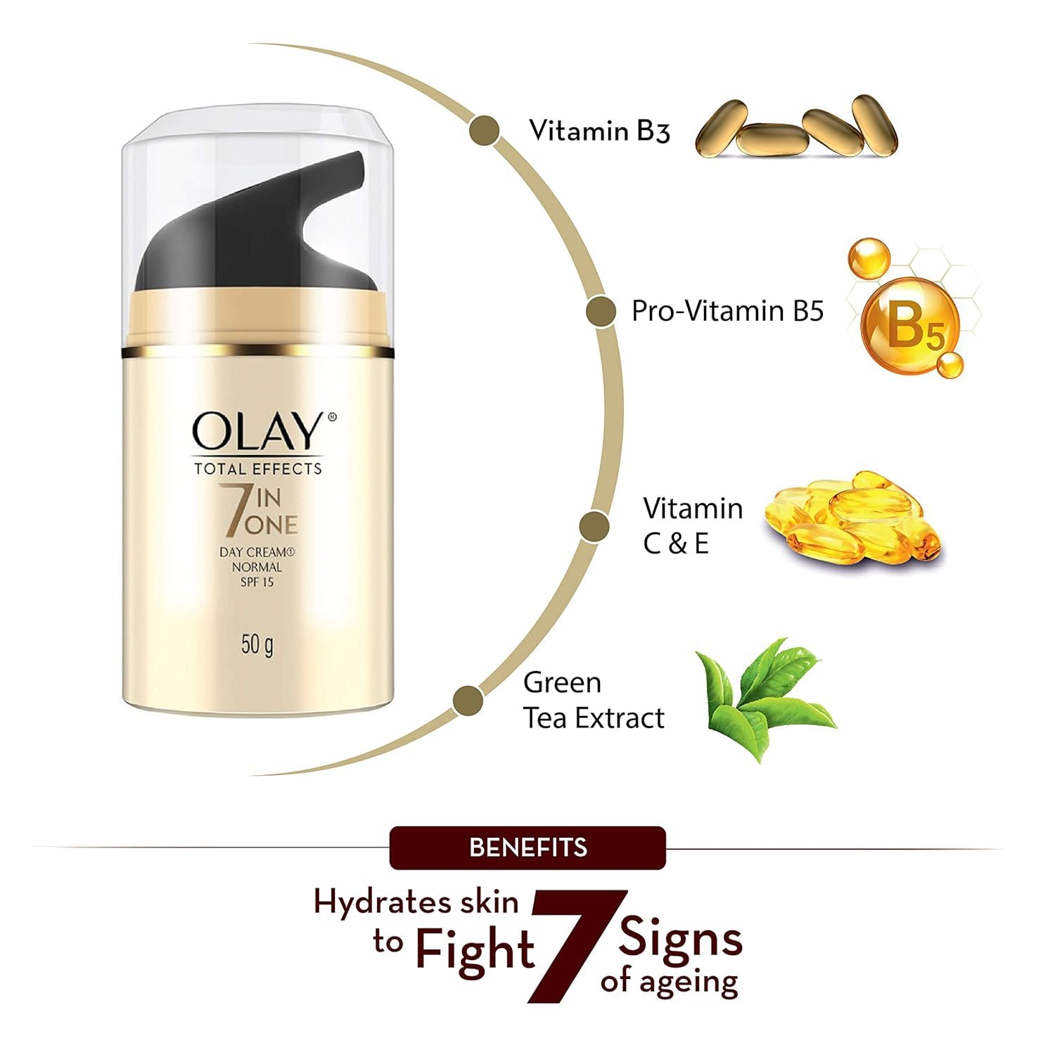 Protection SPF 15 pour les sorties quotidiennes.