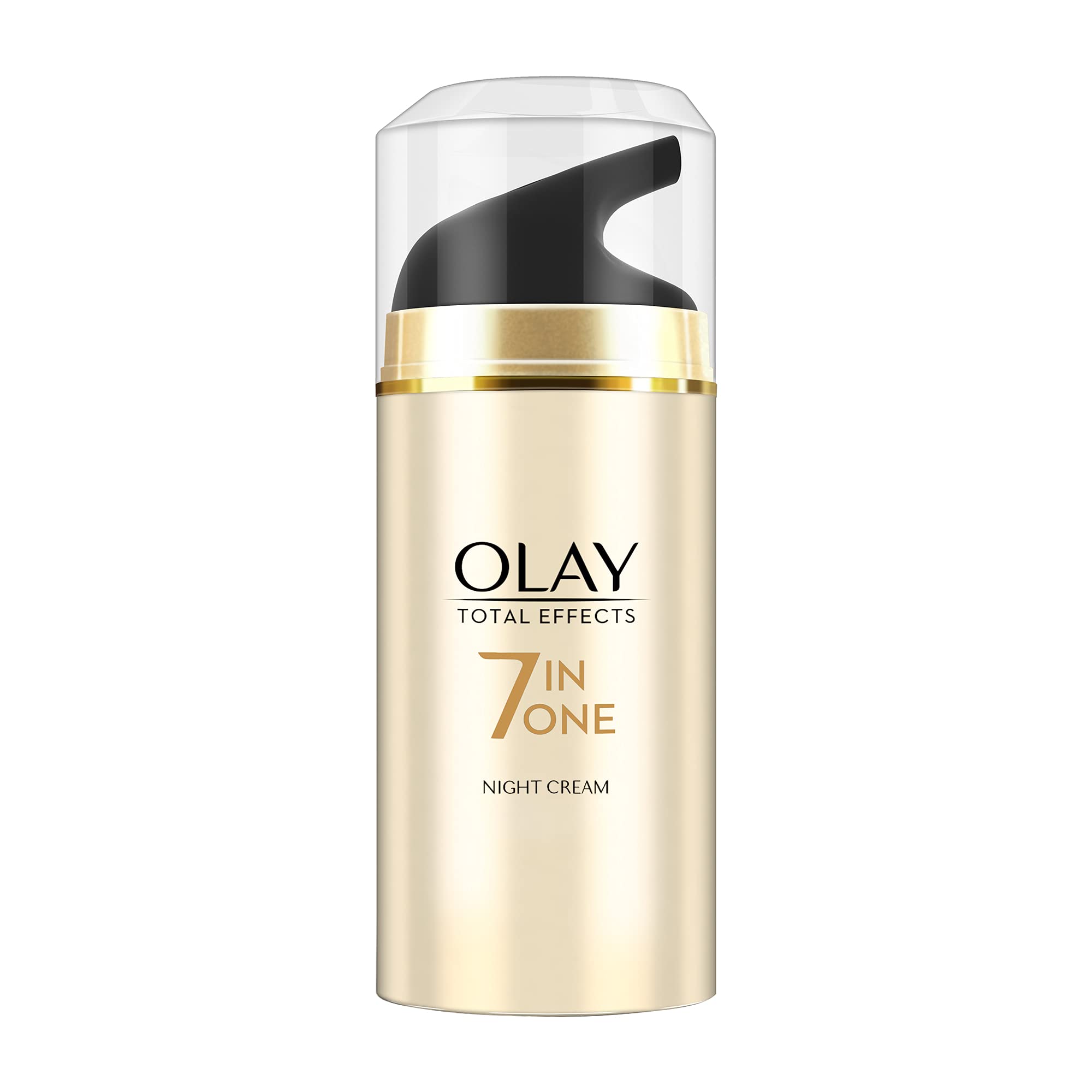 Olay Total Effects – emballage du soin nuit pratique et facile à ouvrir.