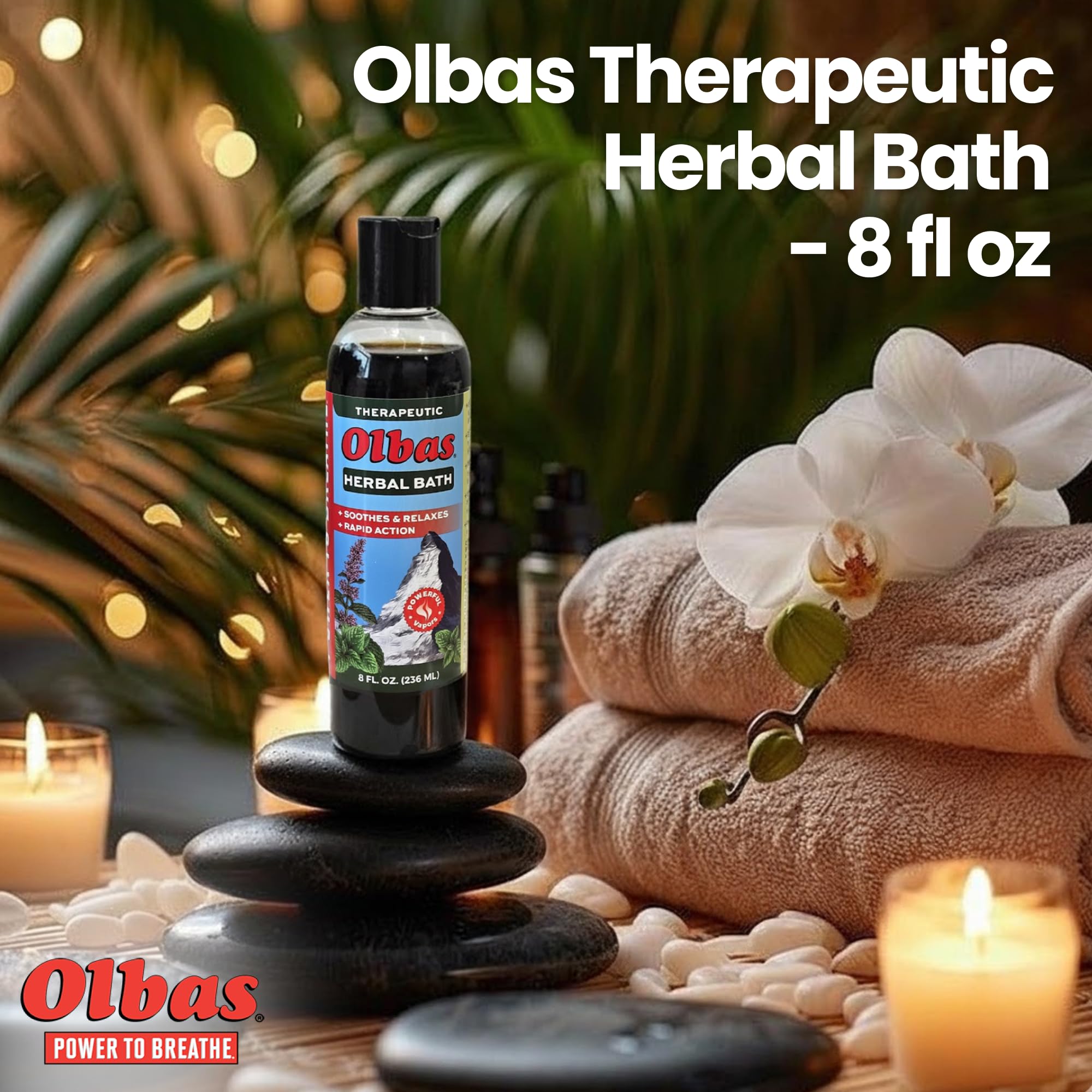 Olbas Bains Herbal : douche soin corporel rafraîchissant et nourrissant.