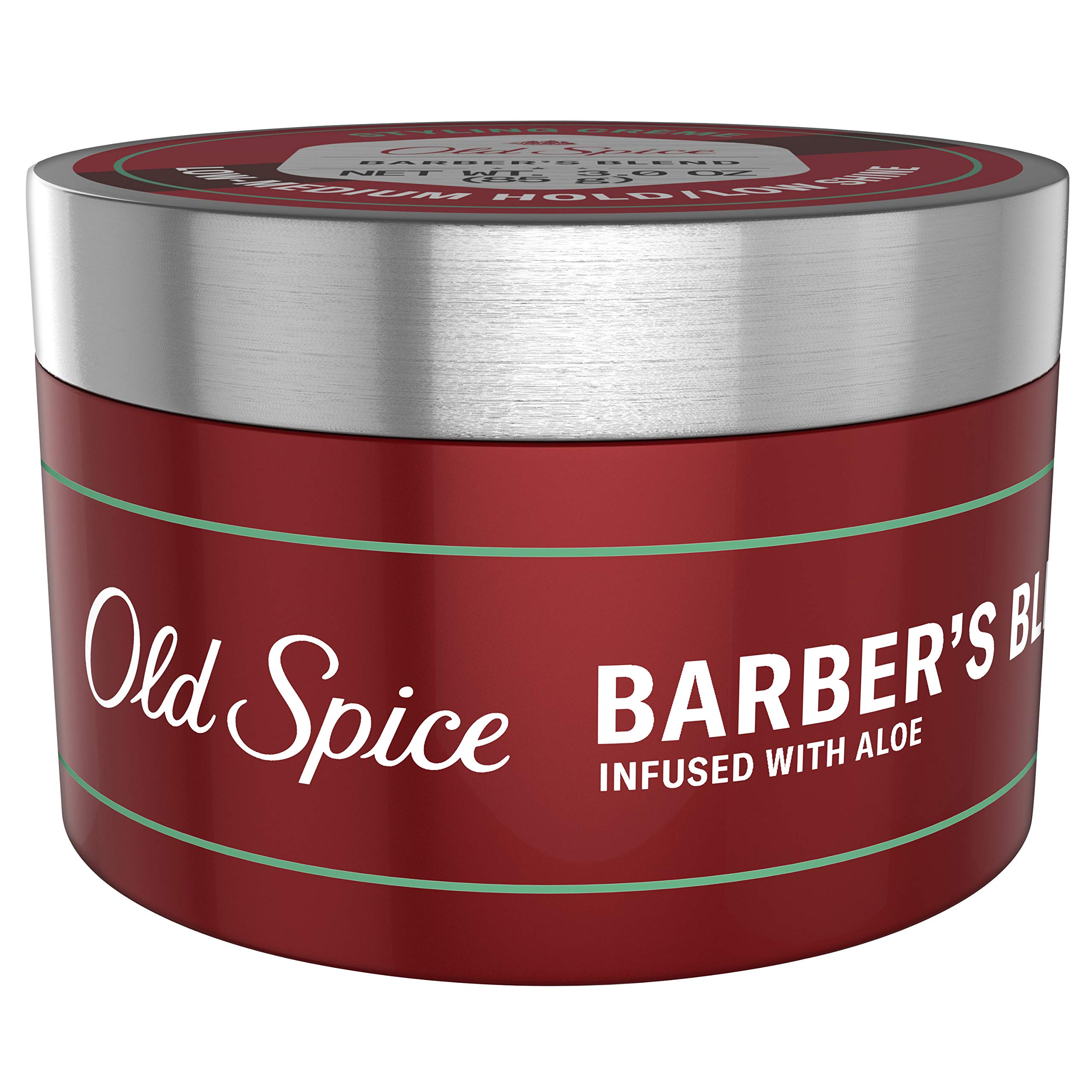 Old Spice aloès infusion, ingrédient clé hydratant pour le coiffage.
