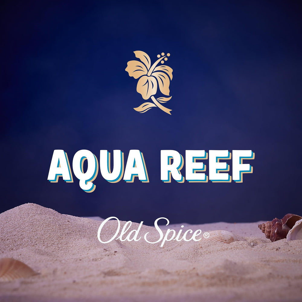Old Spice Aqua Reef: protection 24h/7j contre les odeurs et la transpiration.