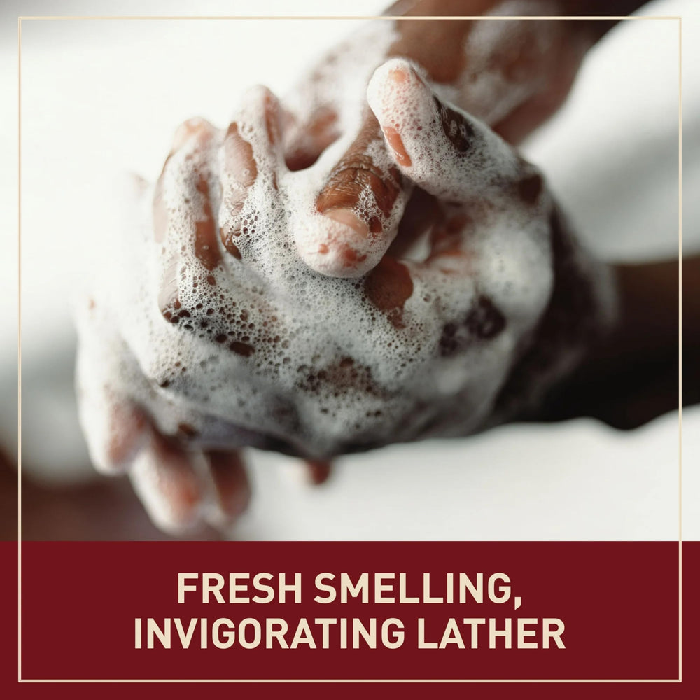 Barre Old Spice Fiji au parfum palmier qui dure toute la journée après la douche.