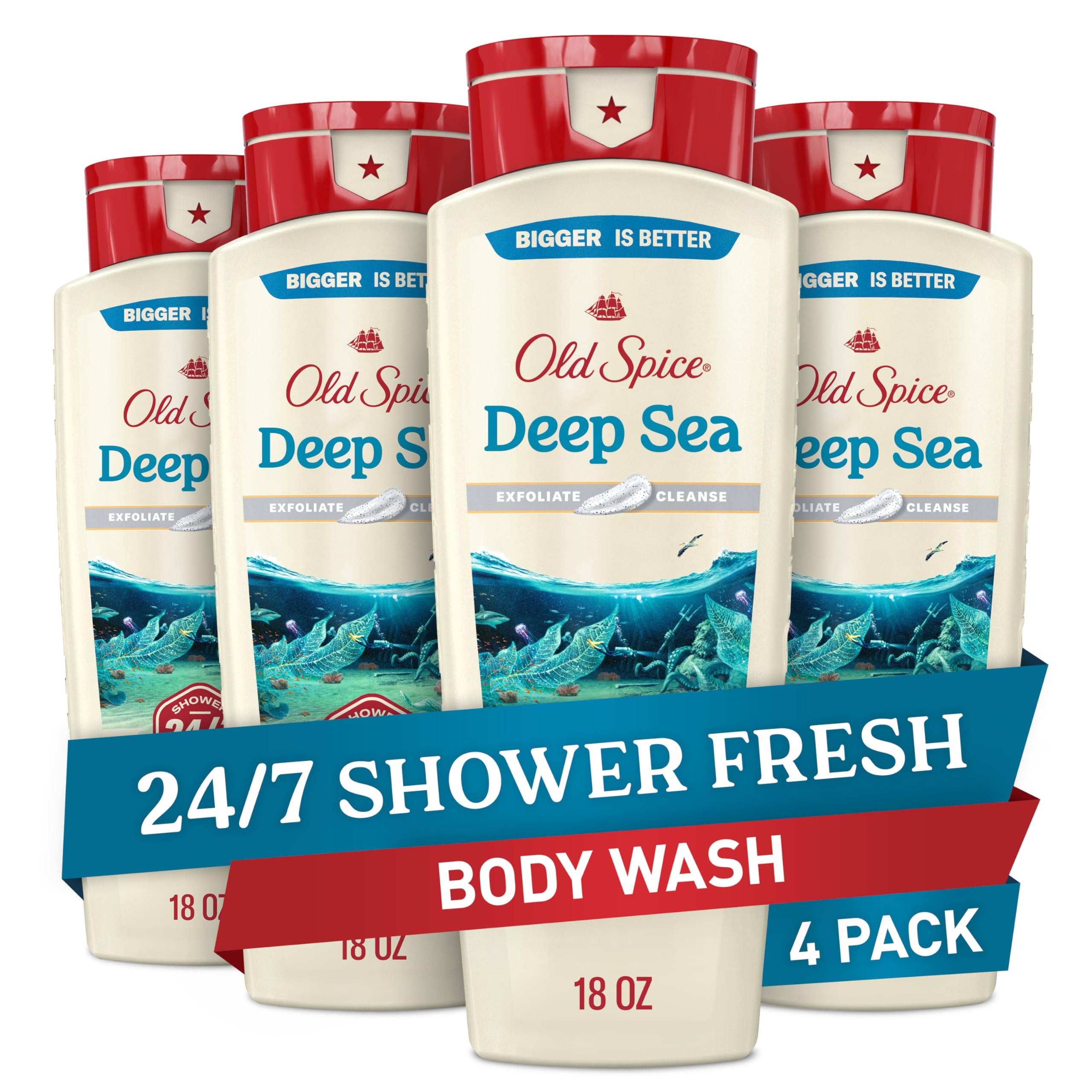 Old Spice bouteille douche homme – fraîcheur durable pour la journée