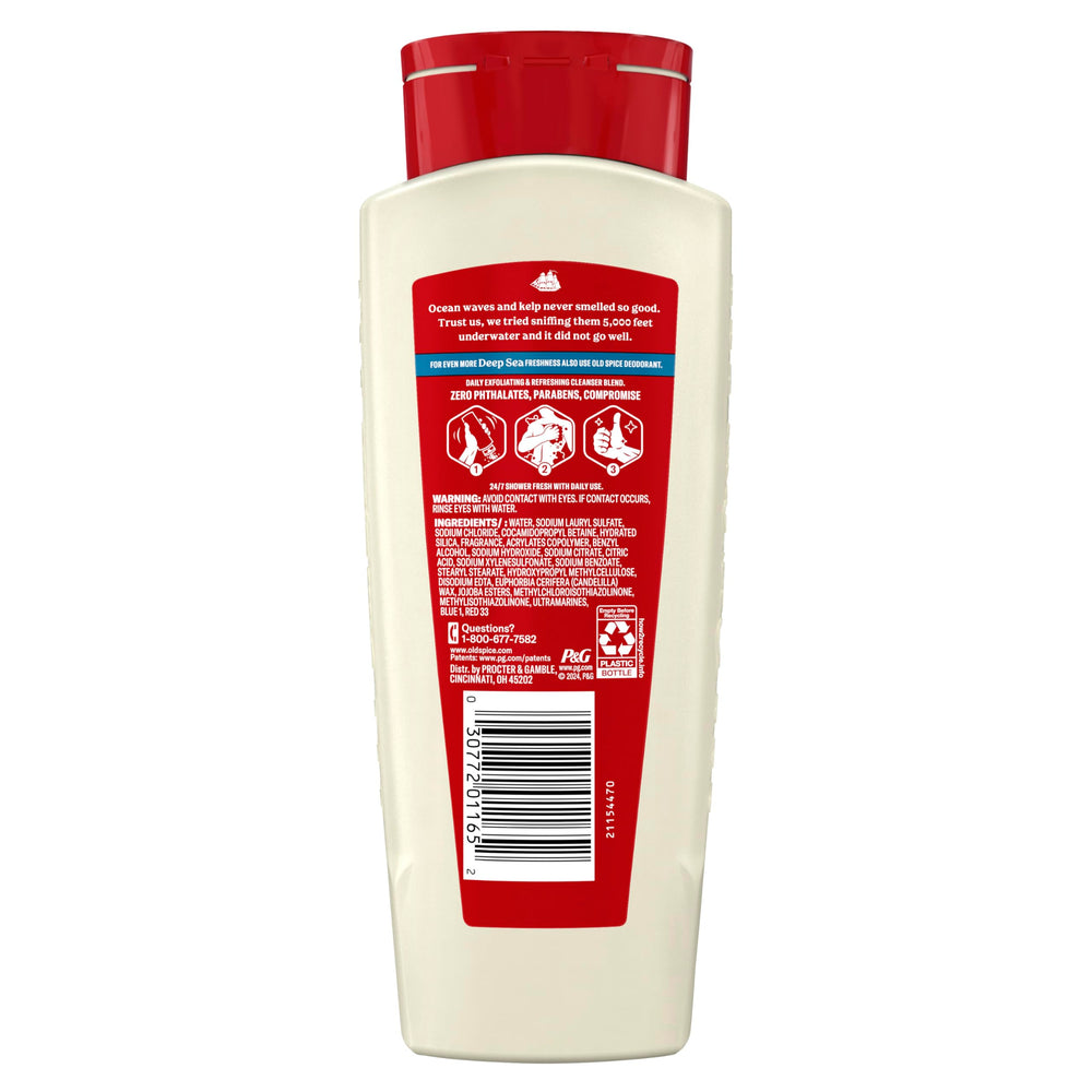 Bouteille Old Spice prête à l'emploi sous la douche
