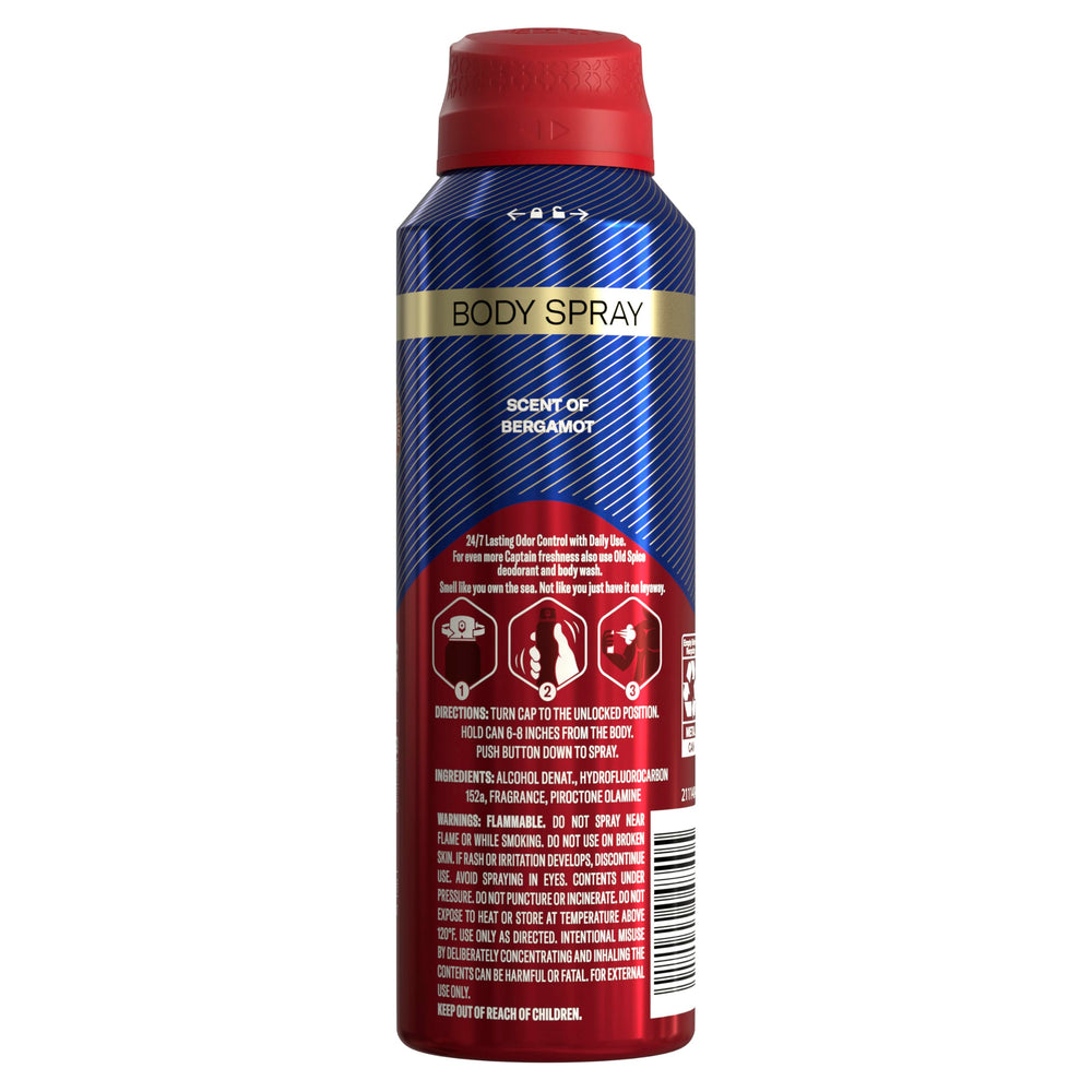 Old Spice Captain rituel quotidien, parfum actif pour une confiance soutenue.