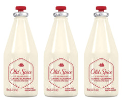 Old Spice Classic Après-Rasage - étiquette rétro pour un look emblématique.