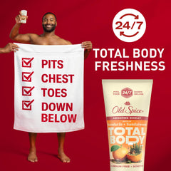 Old Spice déodorant sans aluminium, formulation douce pour la peau.